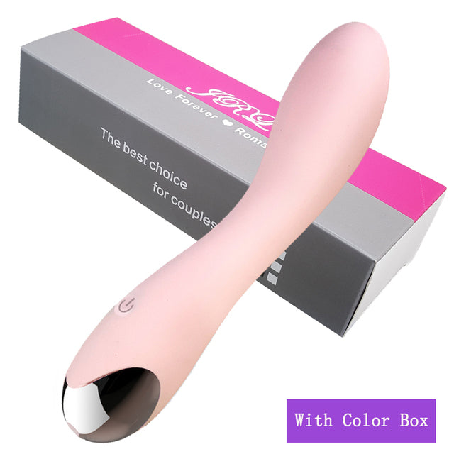 20 Speeds Clit Vibrator Sex Toys for Woman  FancyCollect Beige  