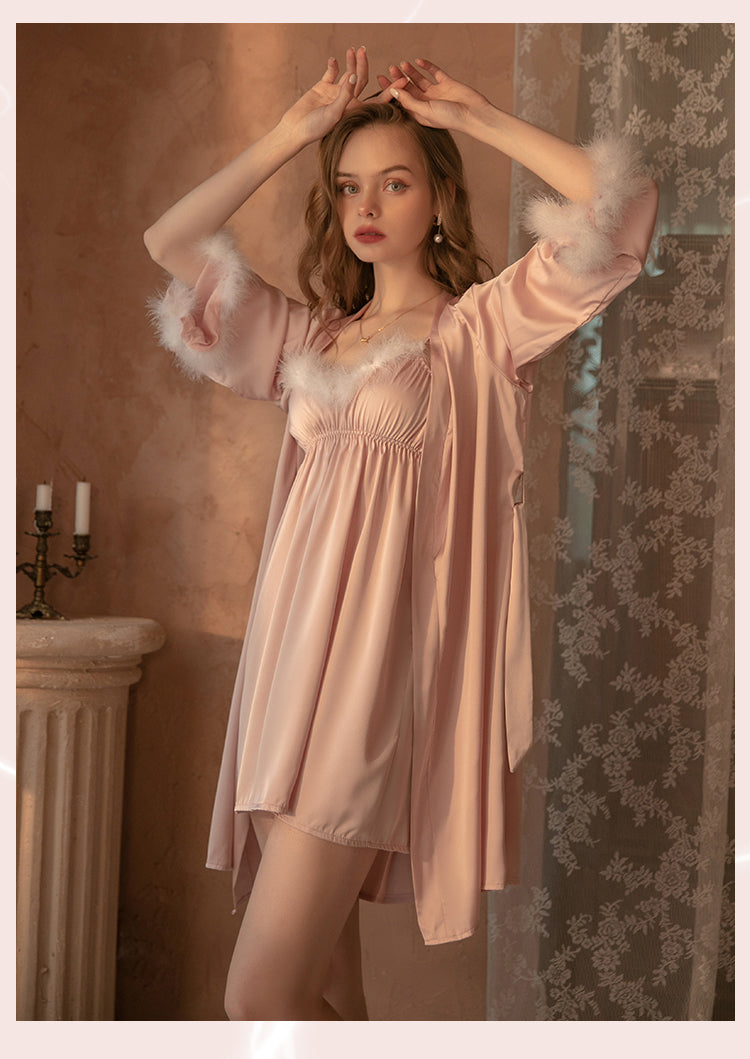 Intimate Lingerie Plush Pajamas  FancyCollect   